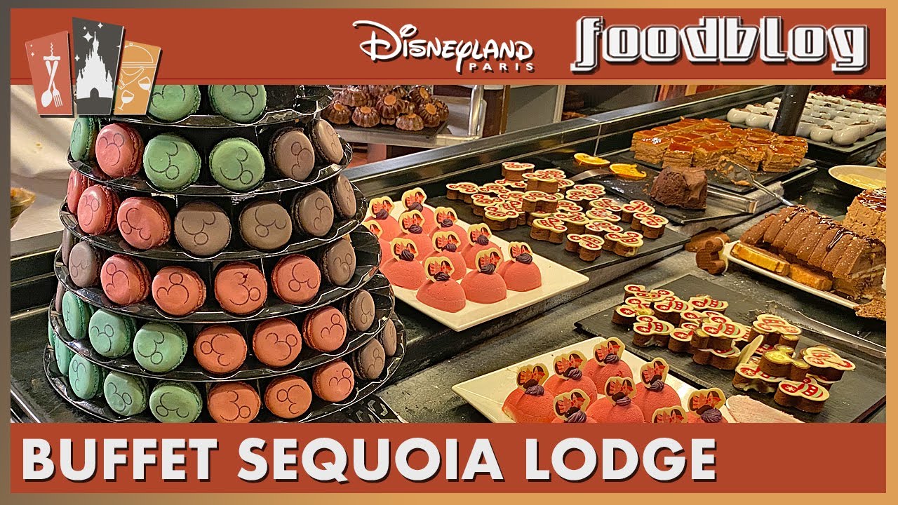 🍴 Buffet⎪Hunter's Grill buffet at Disney Sequoia Lodge in Disneyland Paris 2022