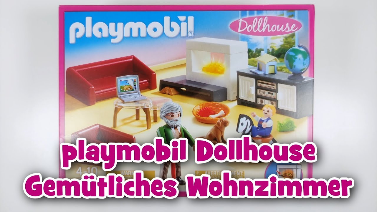 Wer hat das zusammengestellt? 🙃 playmobil Dollhouse Gemütliches Wohnzimmer (70207) | UNBOXING