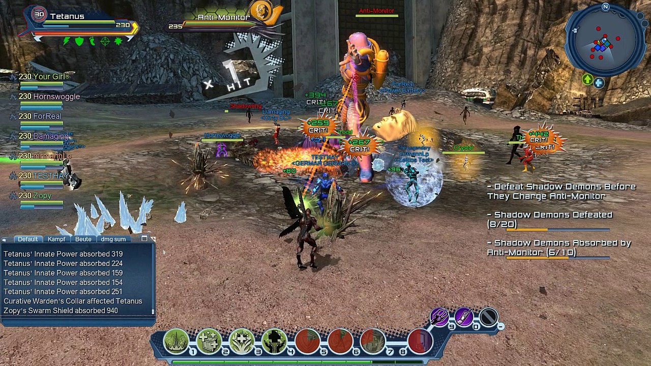 DCUO - Anti-Monitor Anniversary Event (Raid) - Test Server - Odyssey