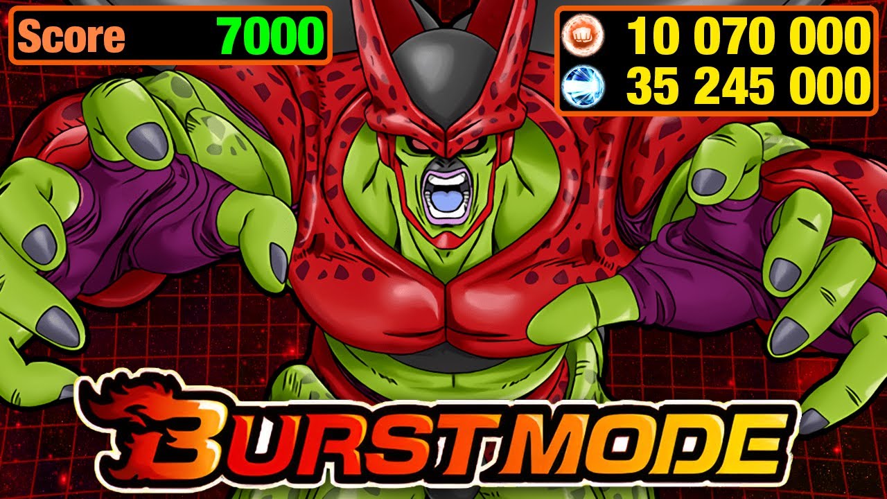 DOKKAN BATTLE - Showcase Burst Mode 7000 points (Cell Max)