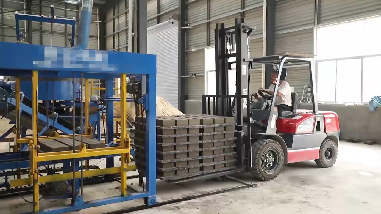 The Process Flow Of The Brick Making Machine Production Line