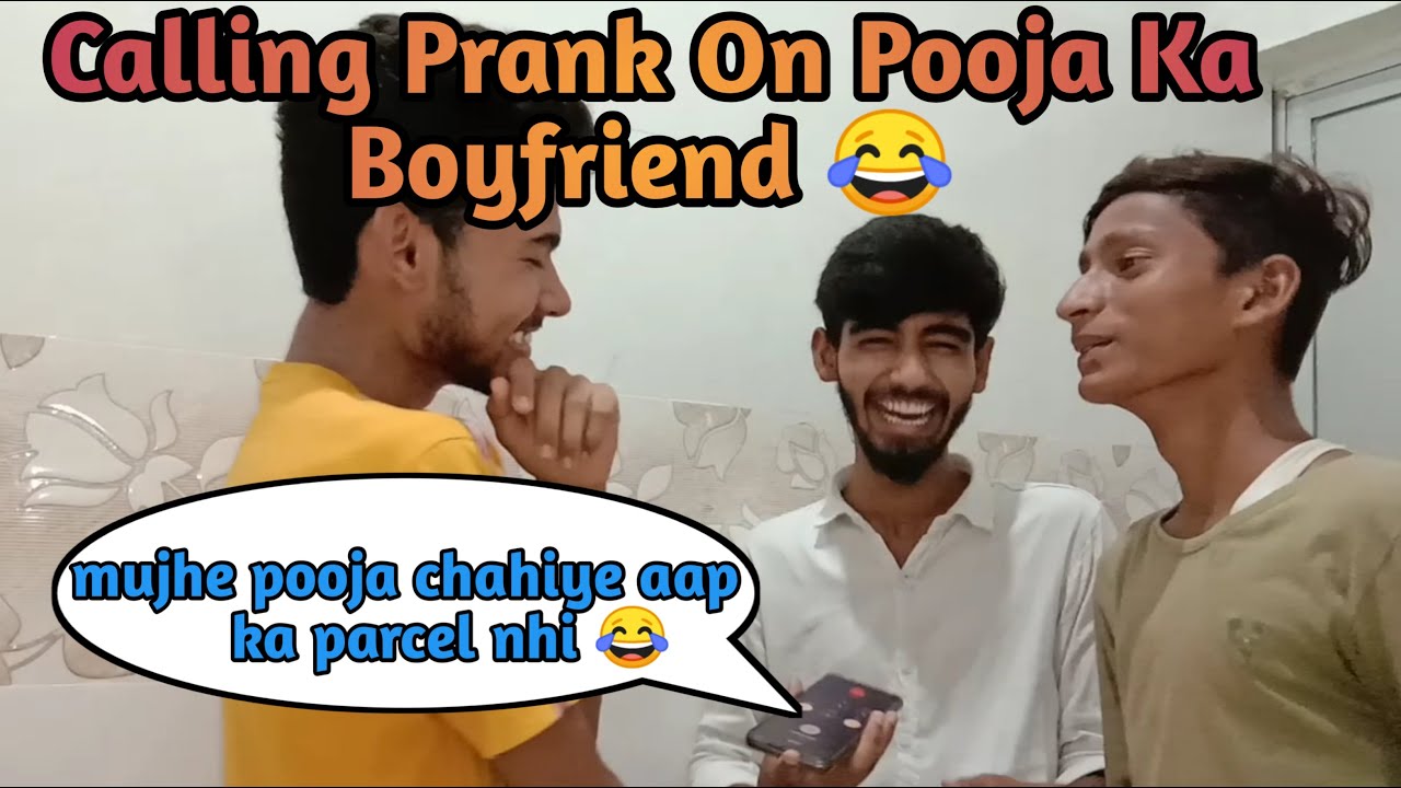 Calling Prank On Pooja Ka Boyfriend 😂 // sir Aap ke liye gifts aur gaali aaya hai // S.H.A Prank.