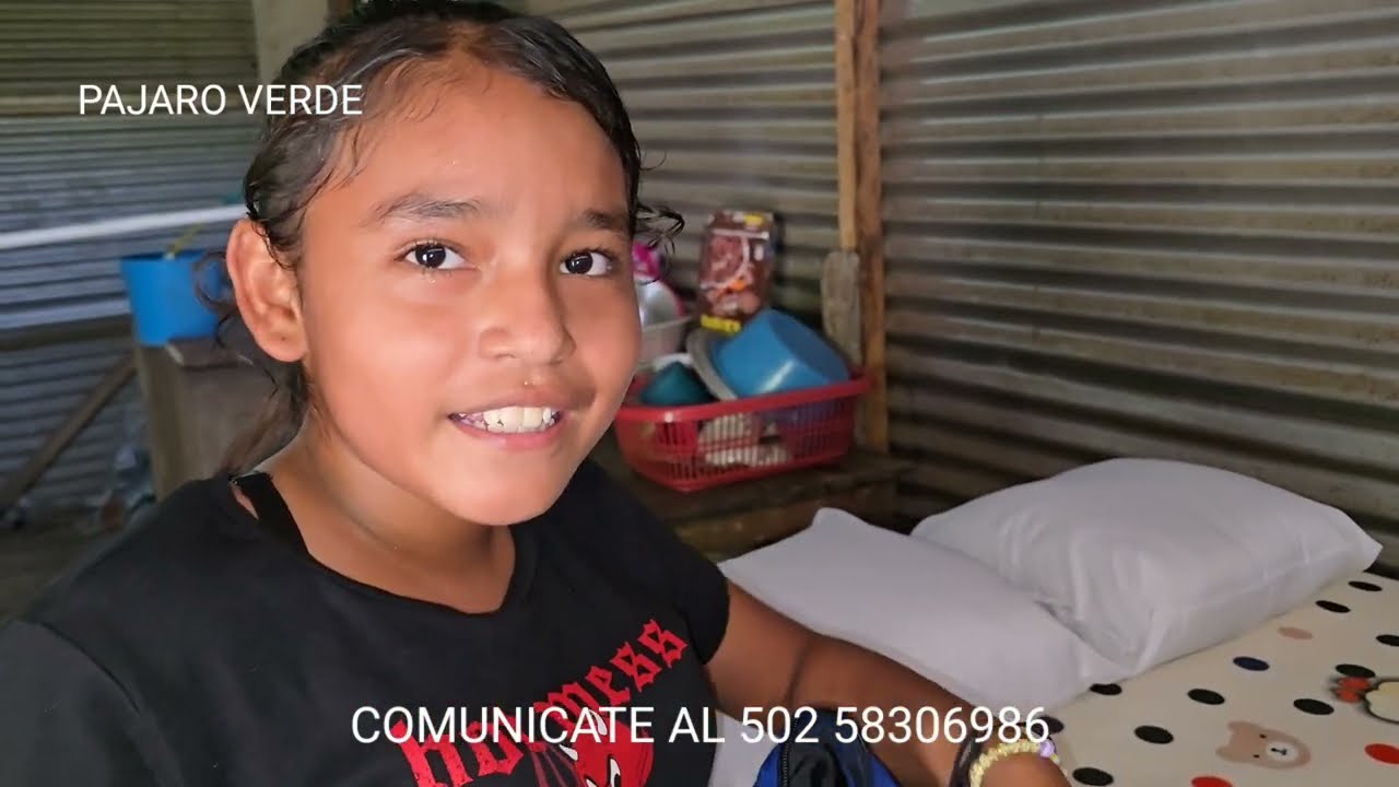 Duermen en el frio piso los pequeños pero vean lo qe le enviaron.Ana tiene esperanza de regresar a..
