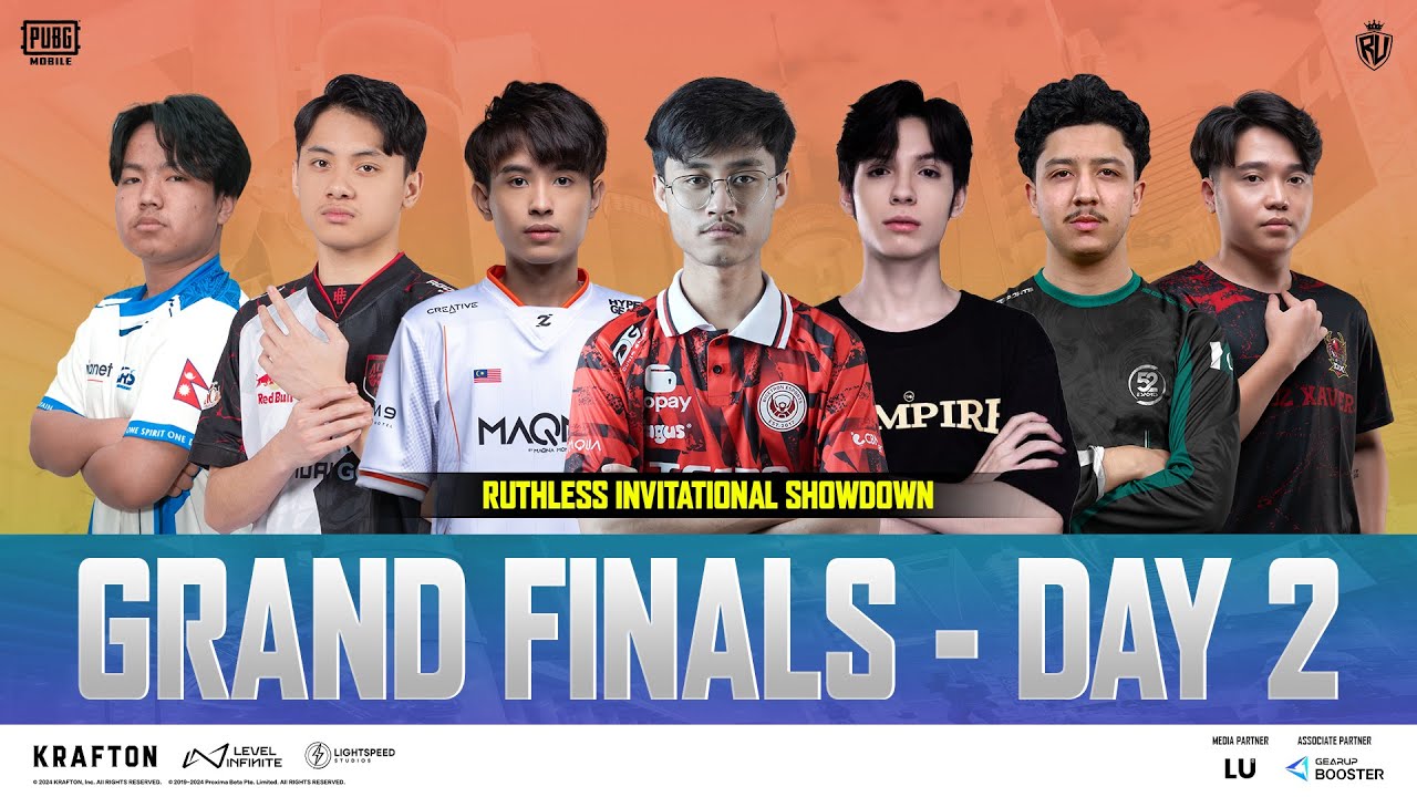 [EN] PUBG MOBILE RUTHLESS INVITATIONAL SHOWDOWN GRAND FINALS DAY 2 FT. #BTR #DRS #RRQ #DX #VPE #AE