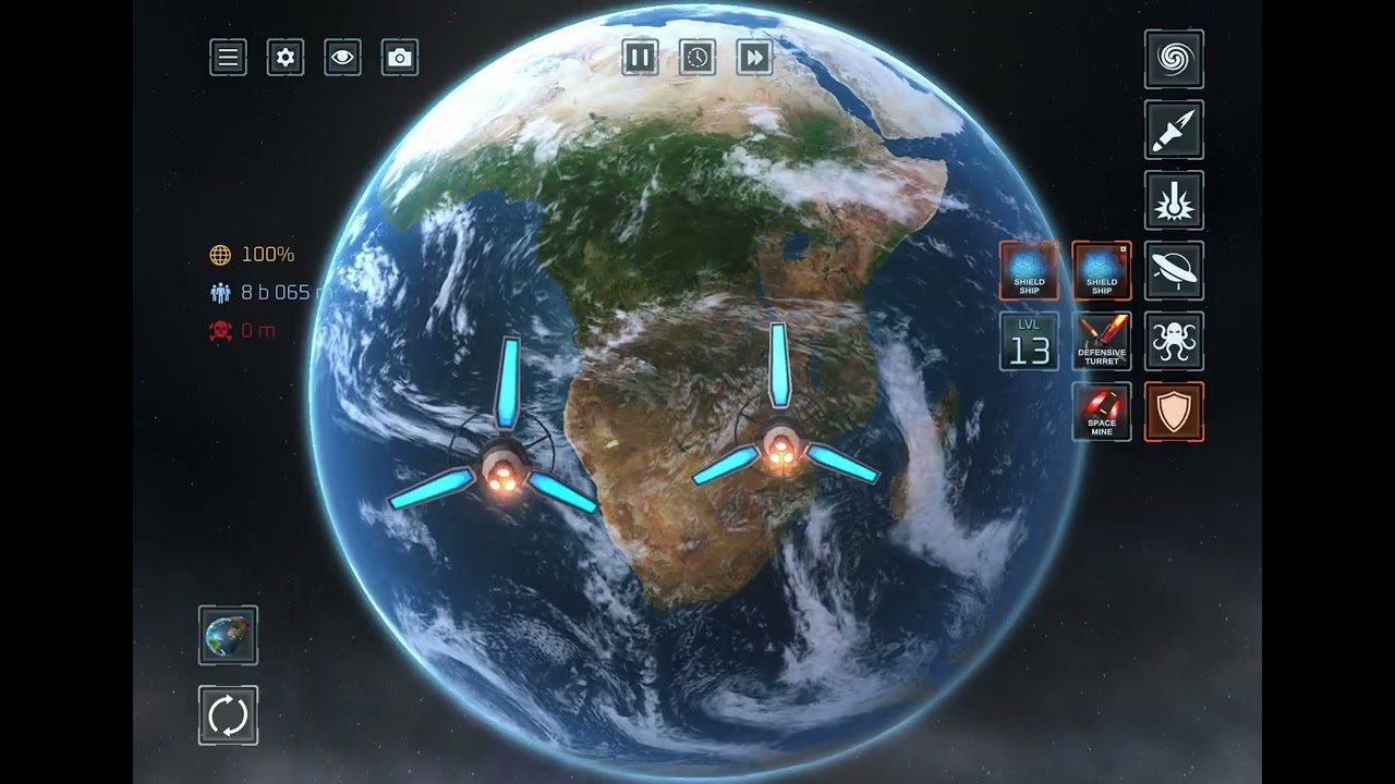 Destroying earth
