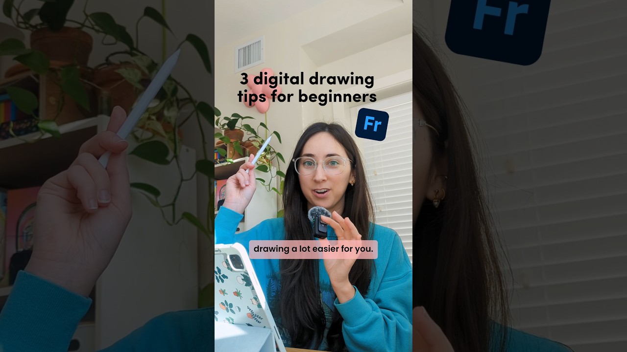 3 совета, которые значительно упростят рисование в #adobefresco (подойдет новичкам) ✏️💗
