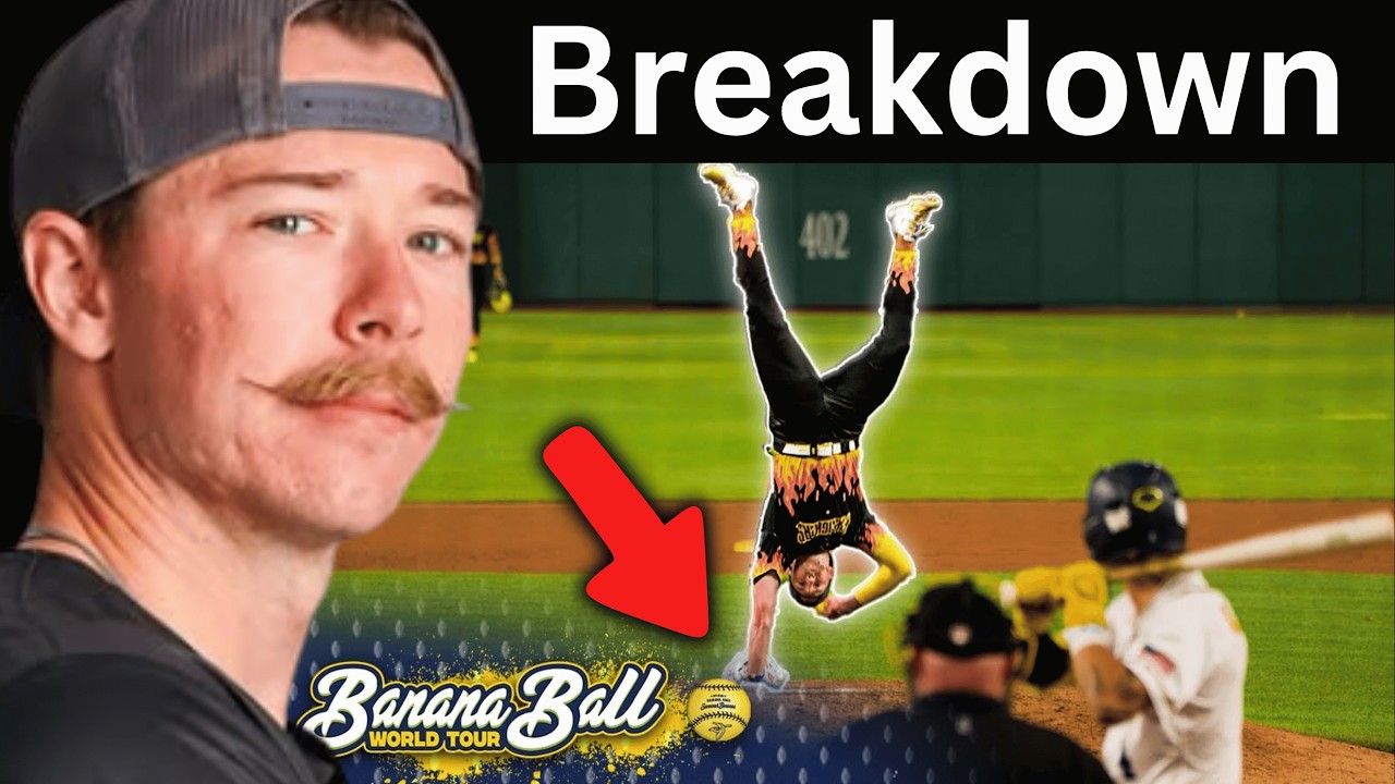 A Handstand Pitch in a Real Game?! - Pitcher Breakdown