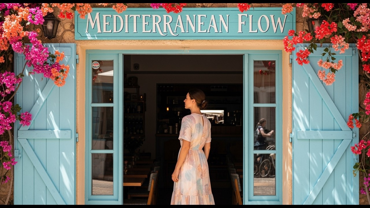 Mediterranean Instrumental Chill Music  Calm Guitar Background