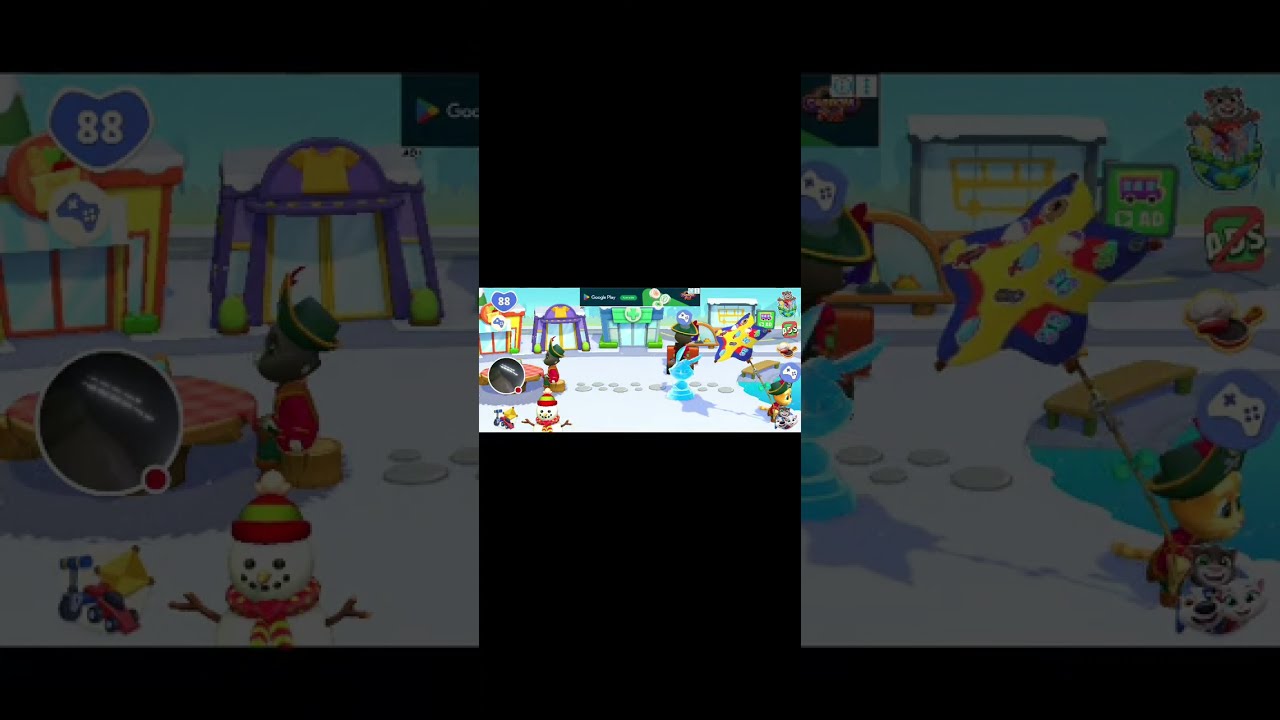 talking tom Angela gameplay android ios part time ⏲️/Angela 2