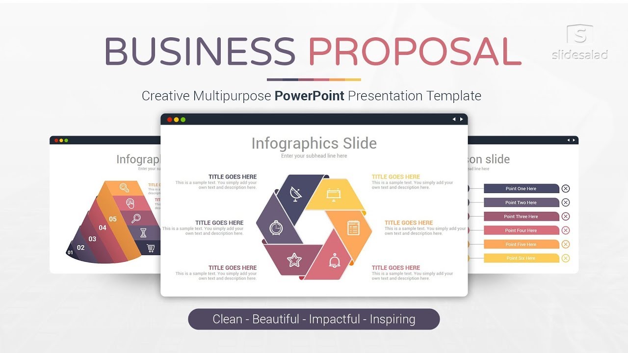 Business Proposal PowerPoint Presentation Template - SlideSalad