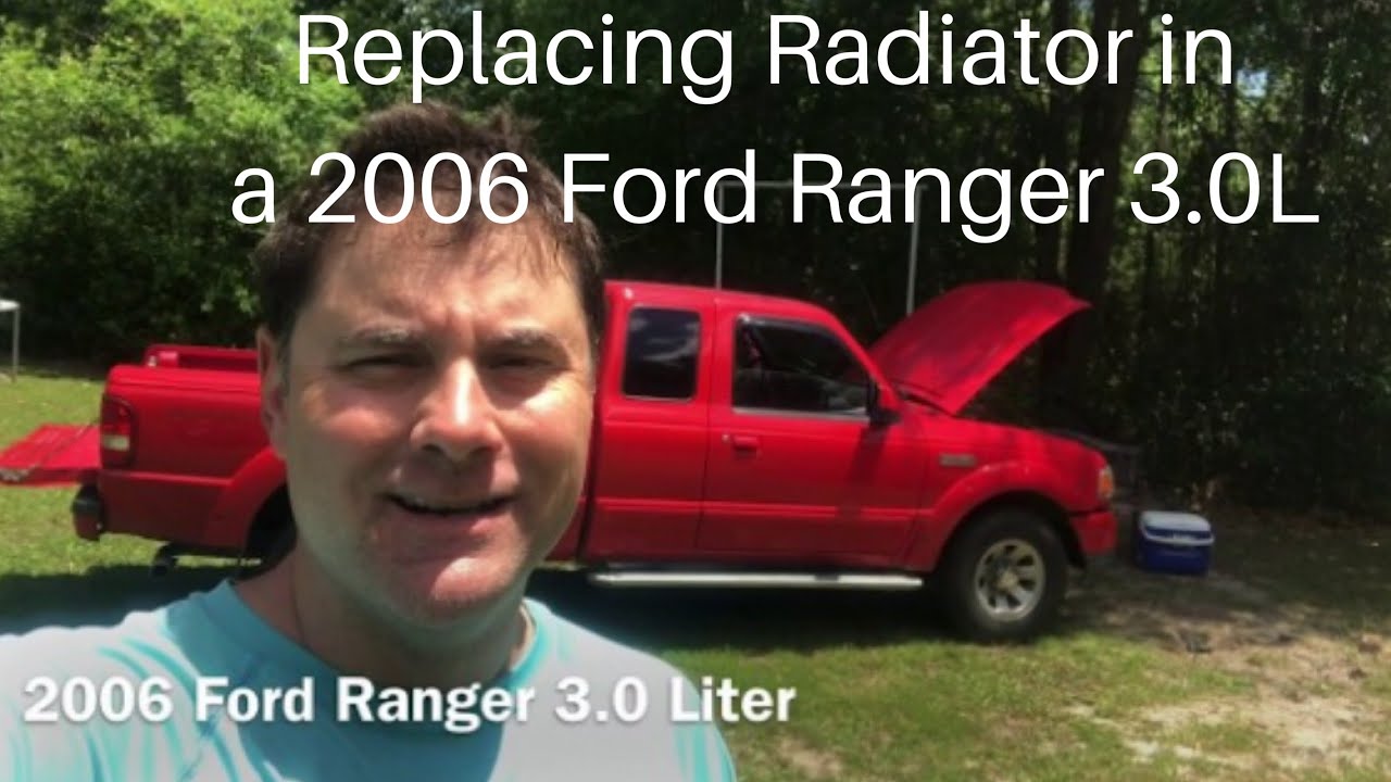 ЗАМЕНА РАДИАТОРА FORD RANGER 2006 ГОДА!!!