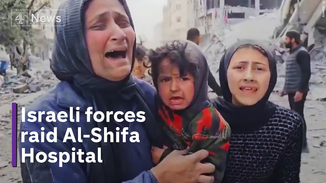 Israeli forces attack Gaza&rsquo;s al-Shifa hospital