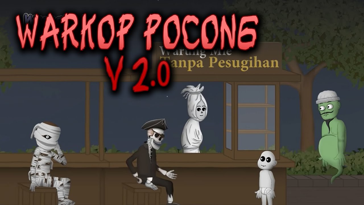 Warkop Pocong 2.0 - Funny Cartoon Horror Animation - WargaNet Life