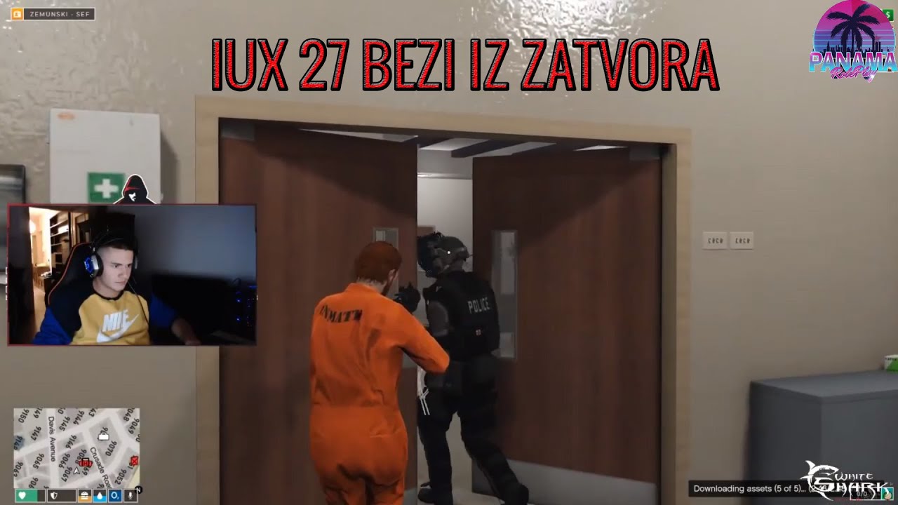 SPEKTAKULARNO BEZANJE IZ ZATVORA ( LUX 27) *PANAMA ROLEPLAY*