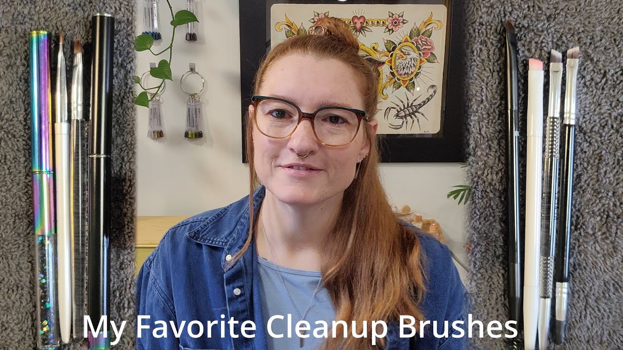 Nail Polish Cleanup Brush Review | Brushes I Use For Nail Polish Cleanup