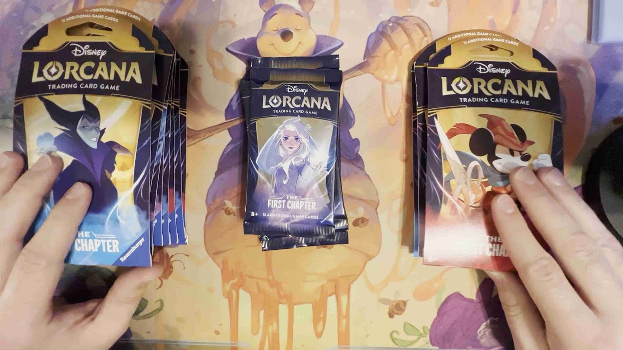 Lorcana Casual Pack Opening #3, The First Chapter Blisters!