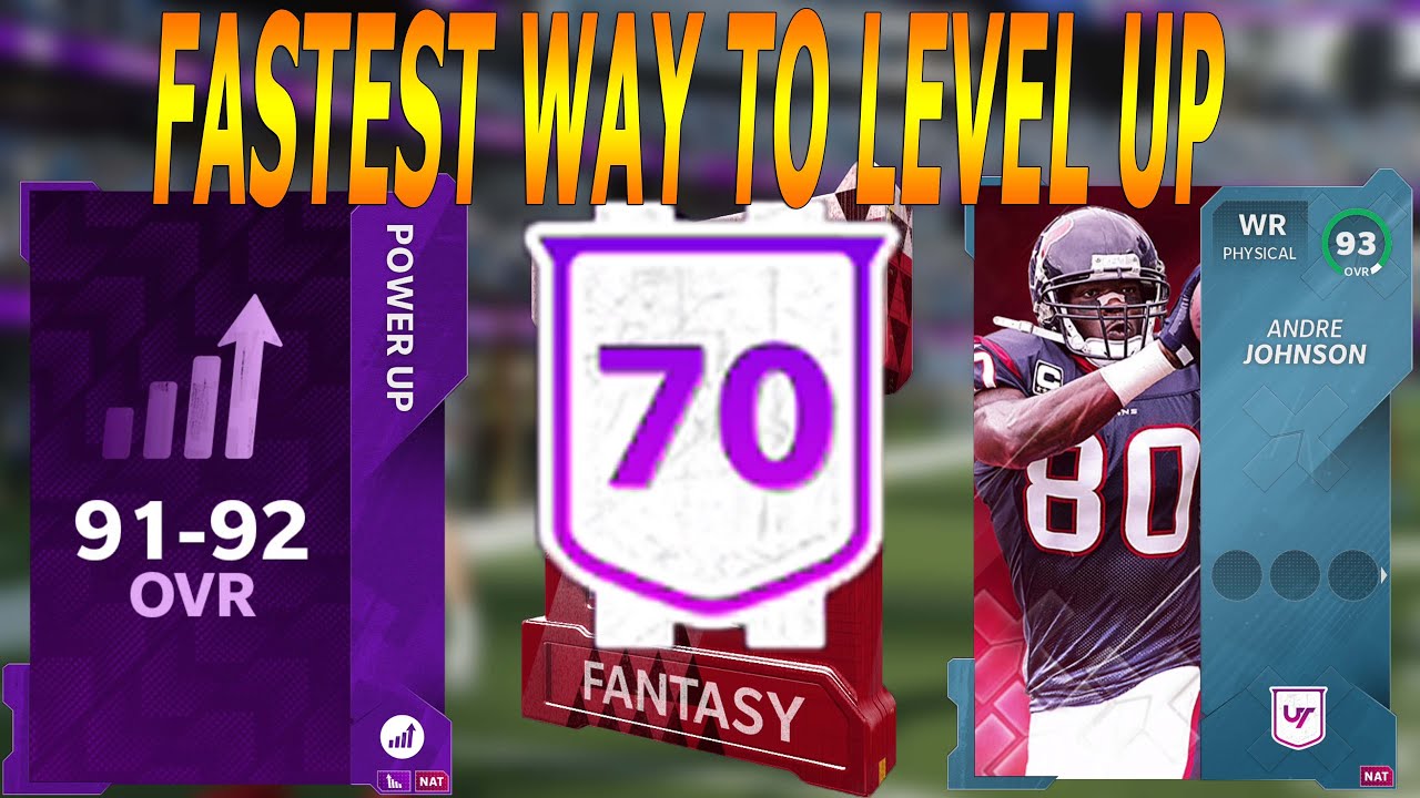 FASTEST WAY TO LLEVEL UP IN MADDEN 21 ULTIMATE TEAM
