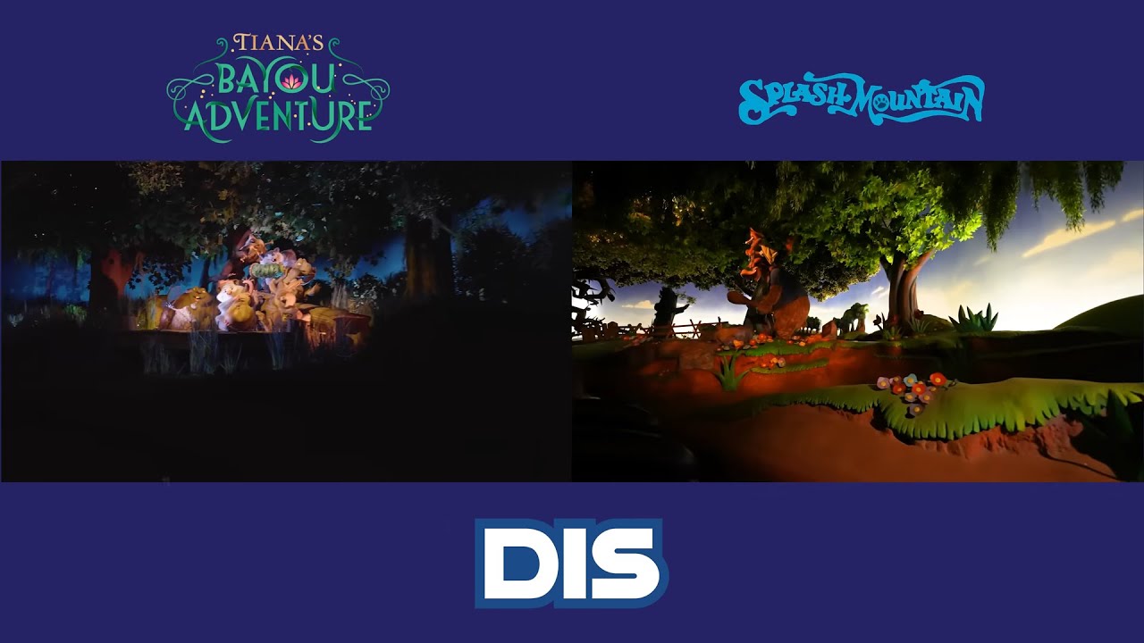 Tiana’s Bayou Adventure Side-by-Side Full Ride Comparison