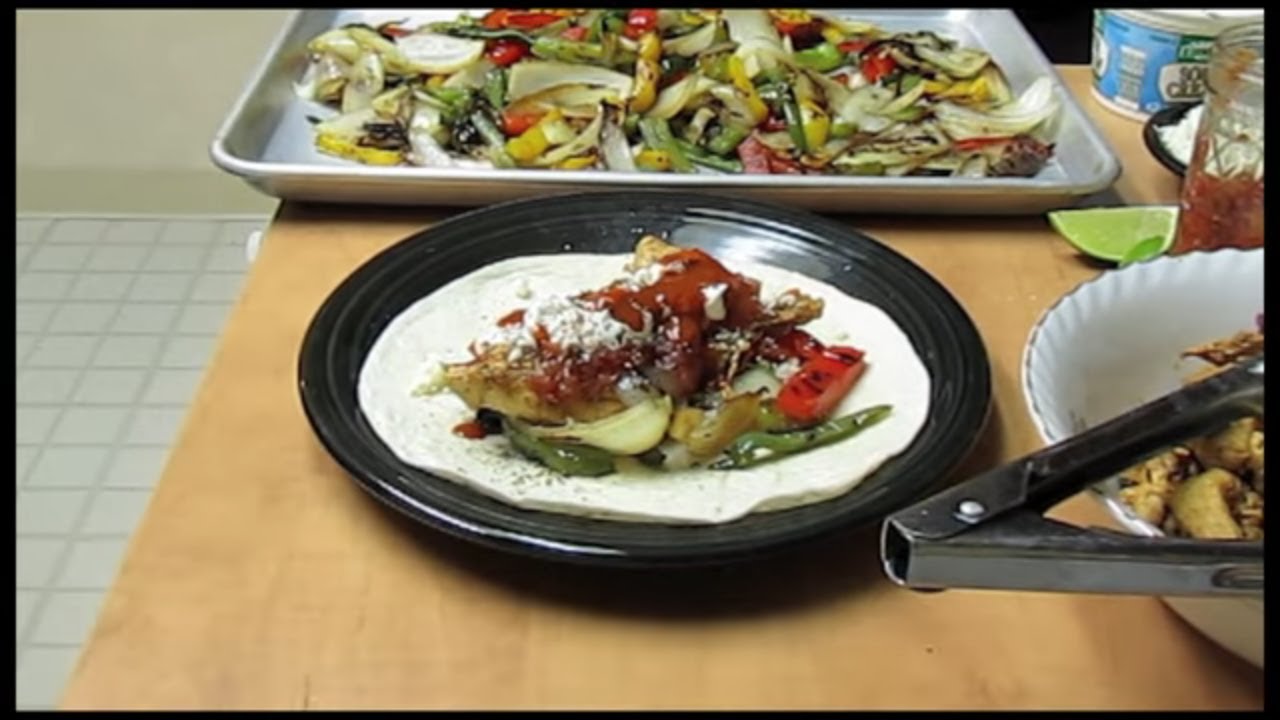 Chicken Fajitas with Michael's Home Cooking