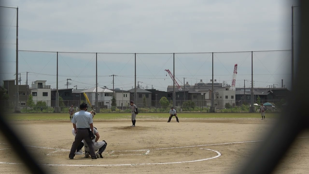 第５５回選手権大会大阪北支部予選　準々決勝　対　大阪柴島ボーイズ