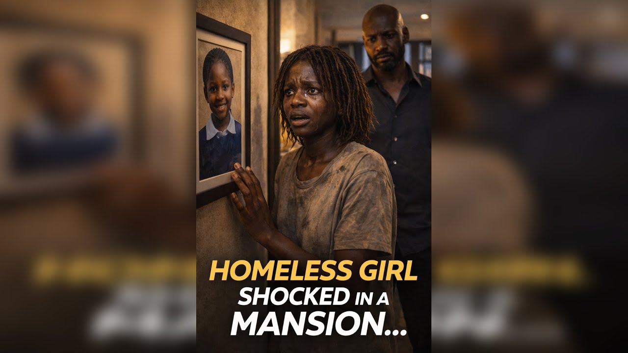 Homeless Girl Enters Billionaire’s Mansion to Beg for Food — Finds Her Childhood Photo on His Wall