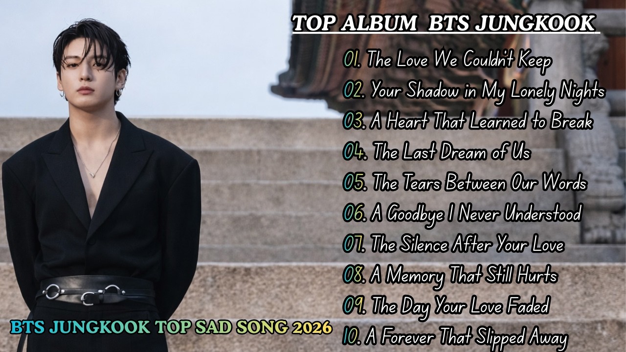 Top Jungkook Sad Love Songs Mix 2026 | Emotional Journey 💔🎶