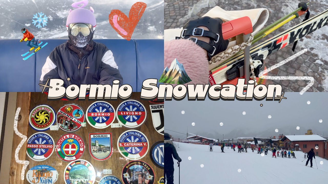 Vlog Italia #26: Bormio滑雪闲逛3日流水账🎿23/24雪季结束后才发出的开板之旅…📅75/100 DAYS WITH JESSI