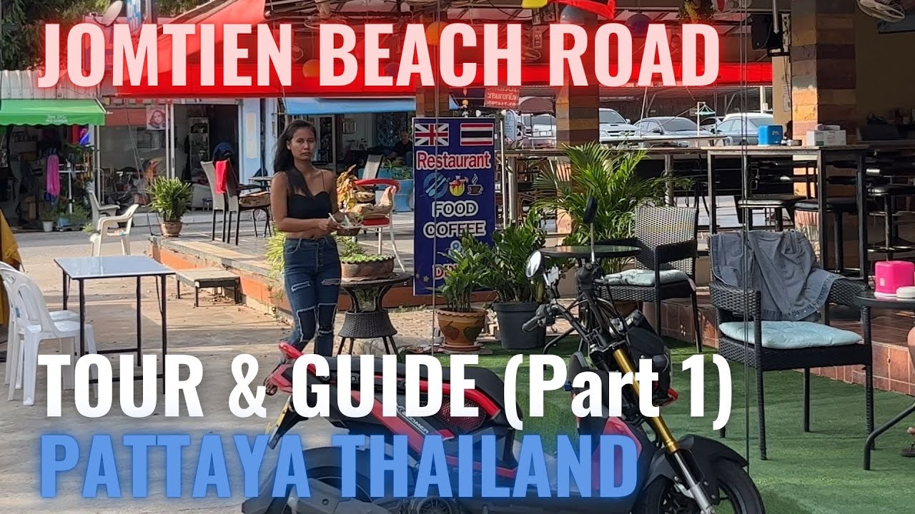 Jomtien Beach Road Tour (part 1) - Walking Street, Soi 2, 3, 4 & 5, Rompho & more - Pattaya Thailand