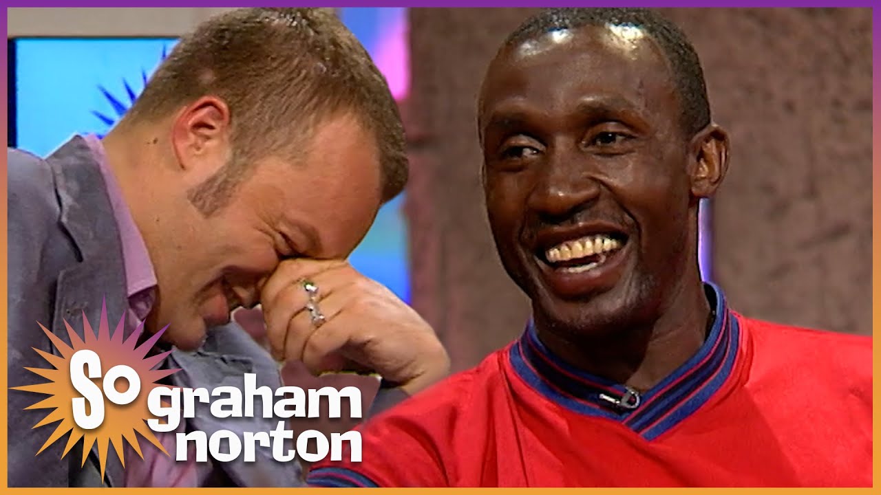 Linford Christie Pranks Olympic Teammate! | So Graham Norton