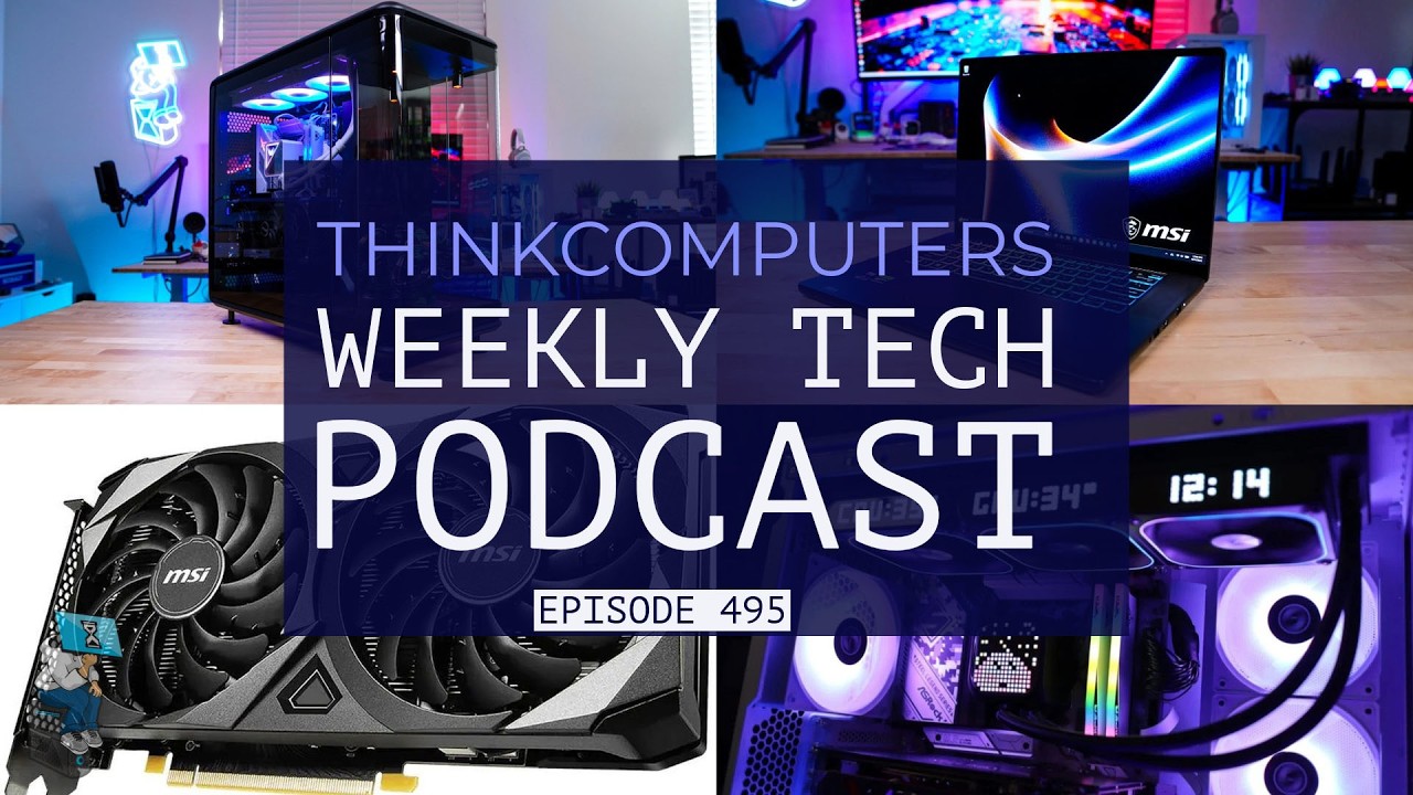Подкаст ThinkComputers №495 &mdash; RTX 3060 возвращается, интересный корпус для ПК, Windows Steam Mach...