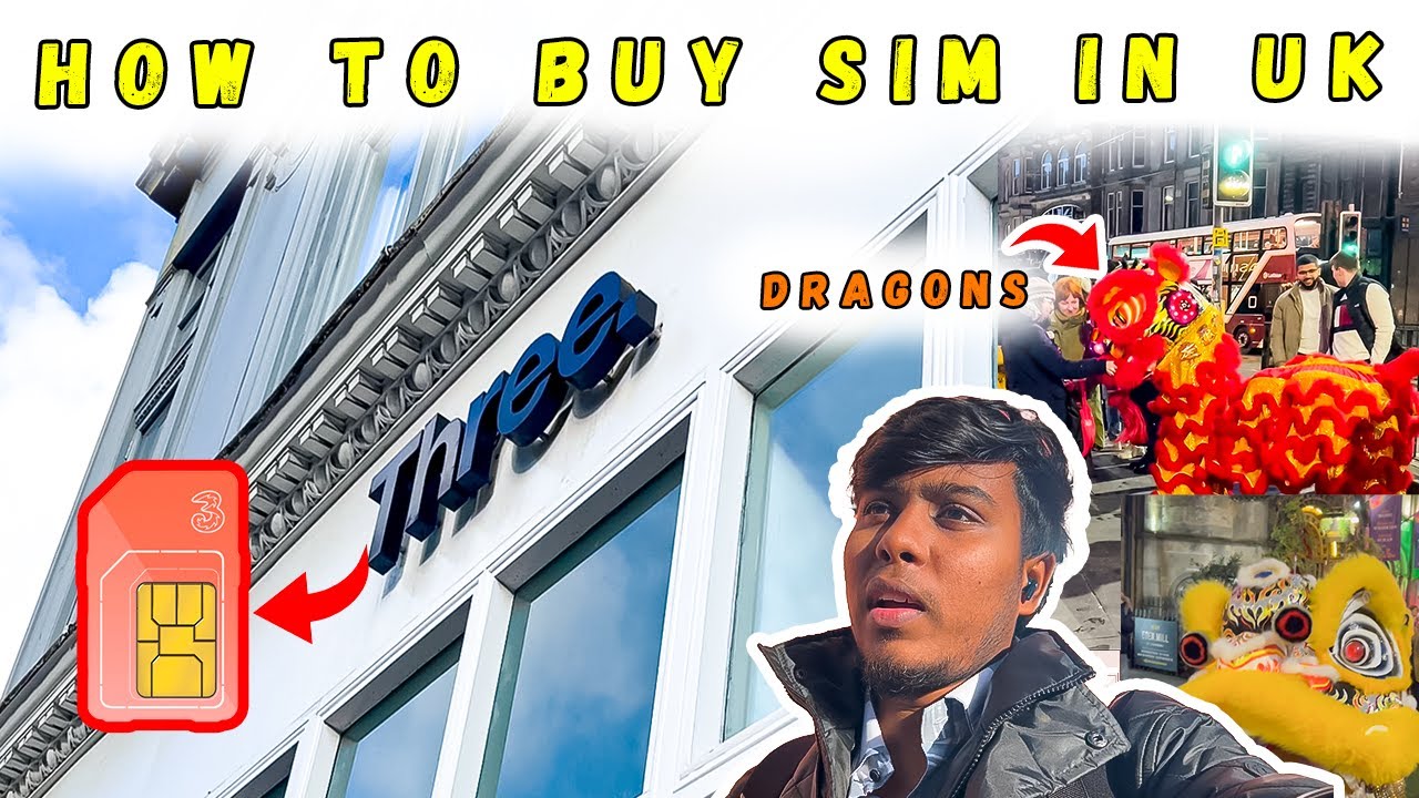 How to Get a SIM Card in Edinburgh, UK 📱  Insider Tips & Tricks! | Tamil - Ben's view