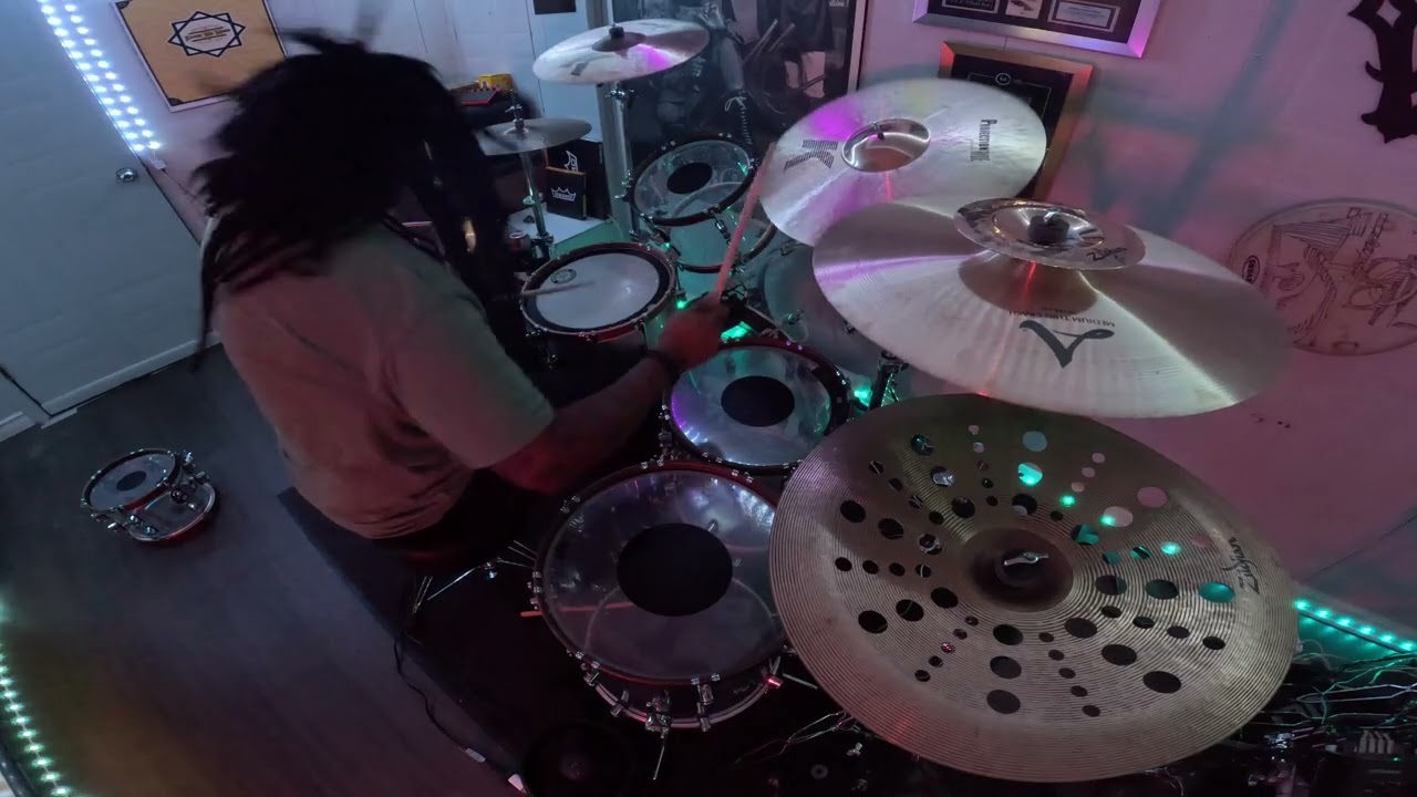 Big Wreck - Dog With A Gun: Sekou Lumumba drum cam