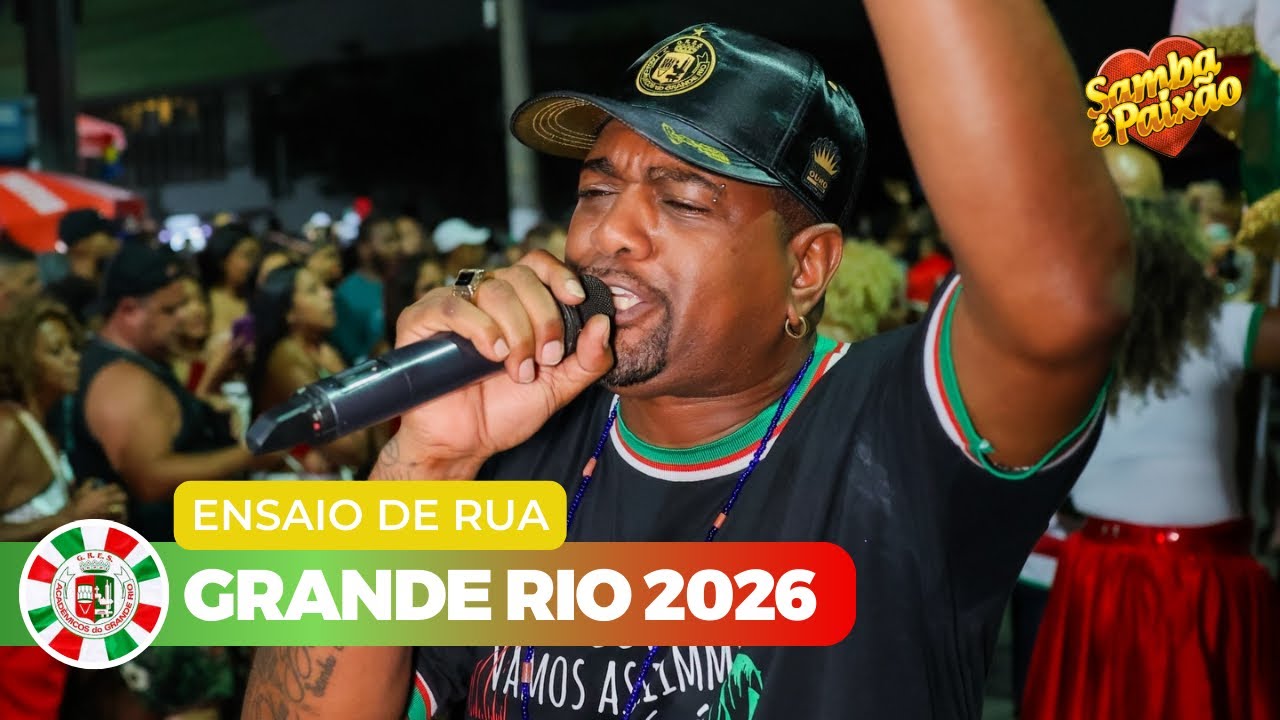 Esquenta Sapucaí | Grande Rio 2026 Ao Vivo (4K)