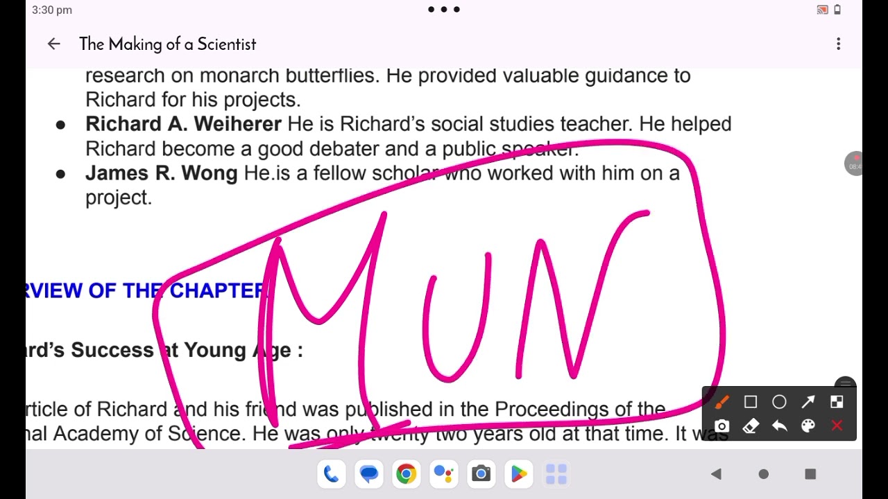 The making of a scientist class 10th NCERT revision 