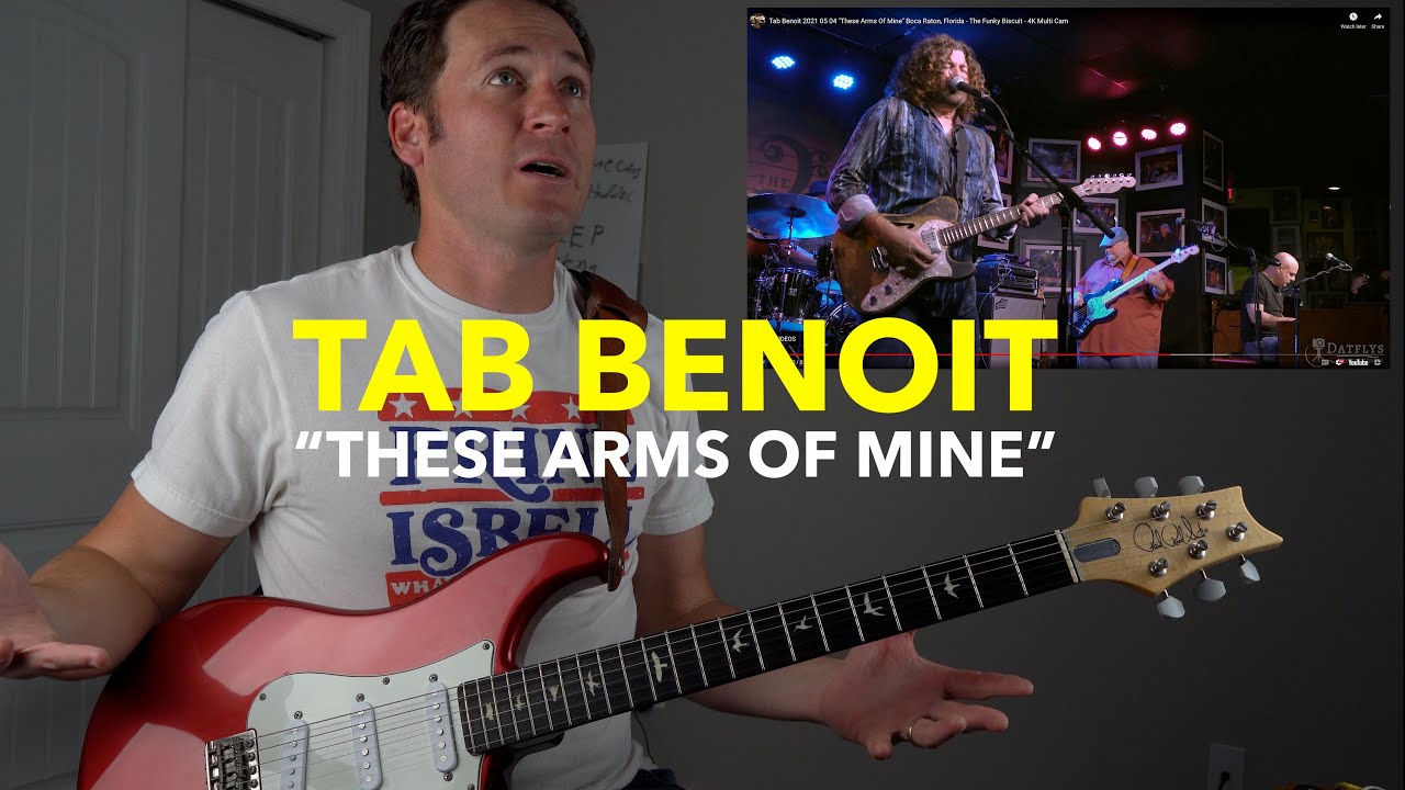 Guitar Teacher REACTS: Tab Benoit 
