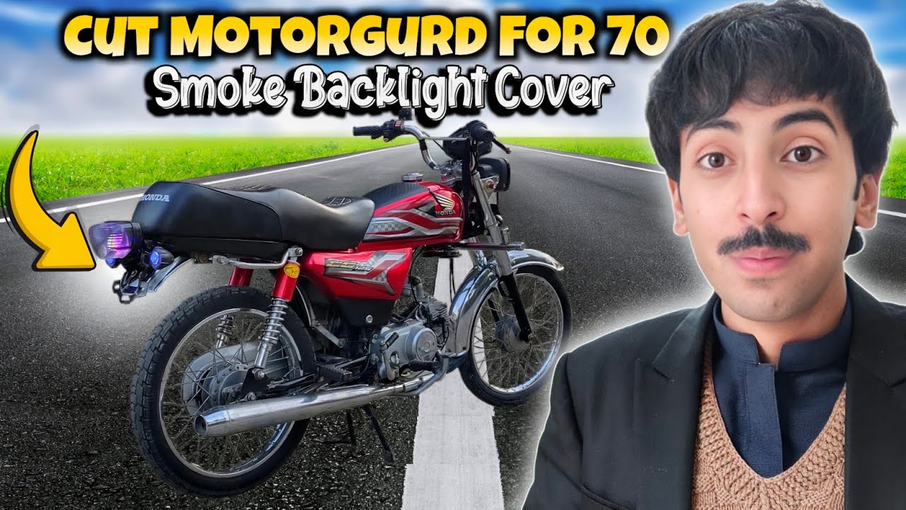 Cut Mudguard Installed ON CD 70 🔥|Smoke Backlight Cover| ZIC M5 4T Oil | Full Modification
