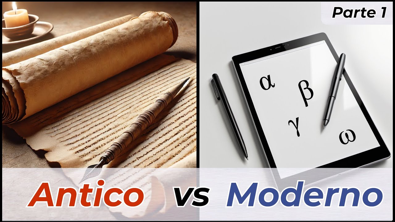 Differenze tra GRECO ANTICO e GRECO MODERNO - Parte 1