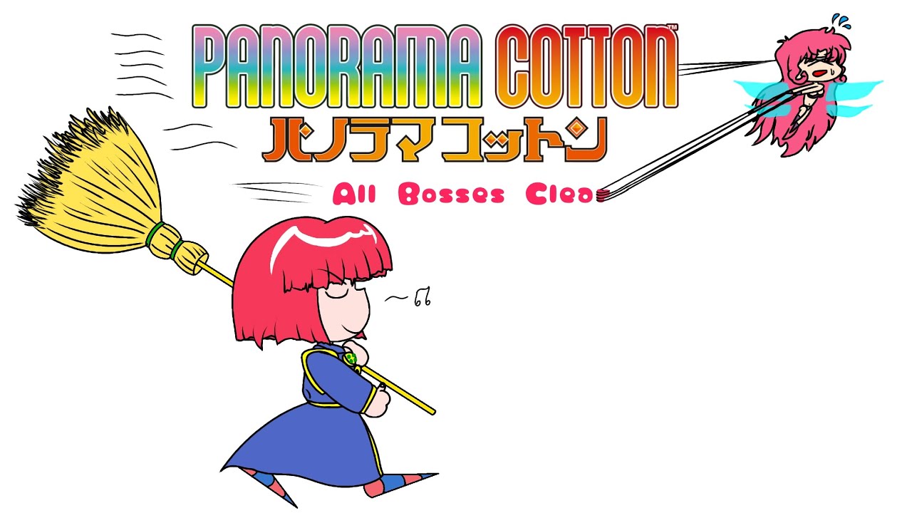 Panorama Cotton [Mega Drive] - All Bosses + Ending 