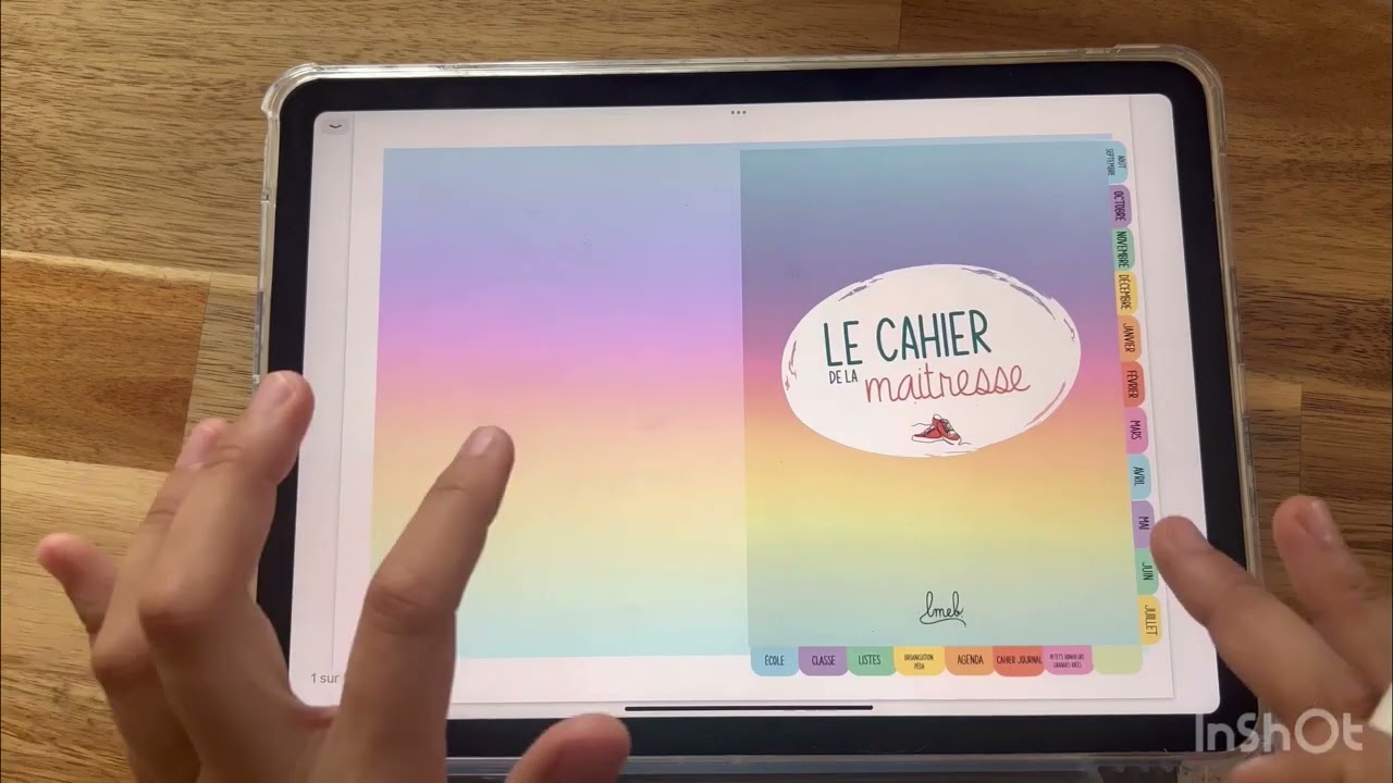 Organiseur personnalisable 2023-2024 : la version numérique