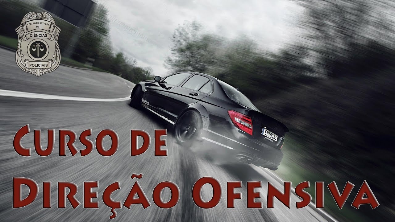 Aula 1 do Curso de Direção evasiva, ofensiva e operacional