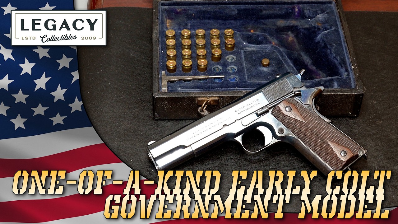 One-of-a-kind early Colt Government Model you'll never see again!