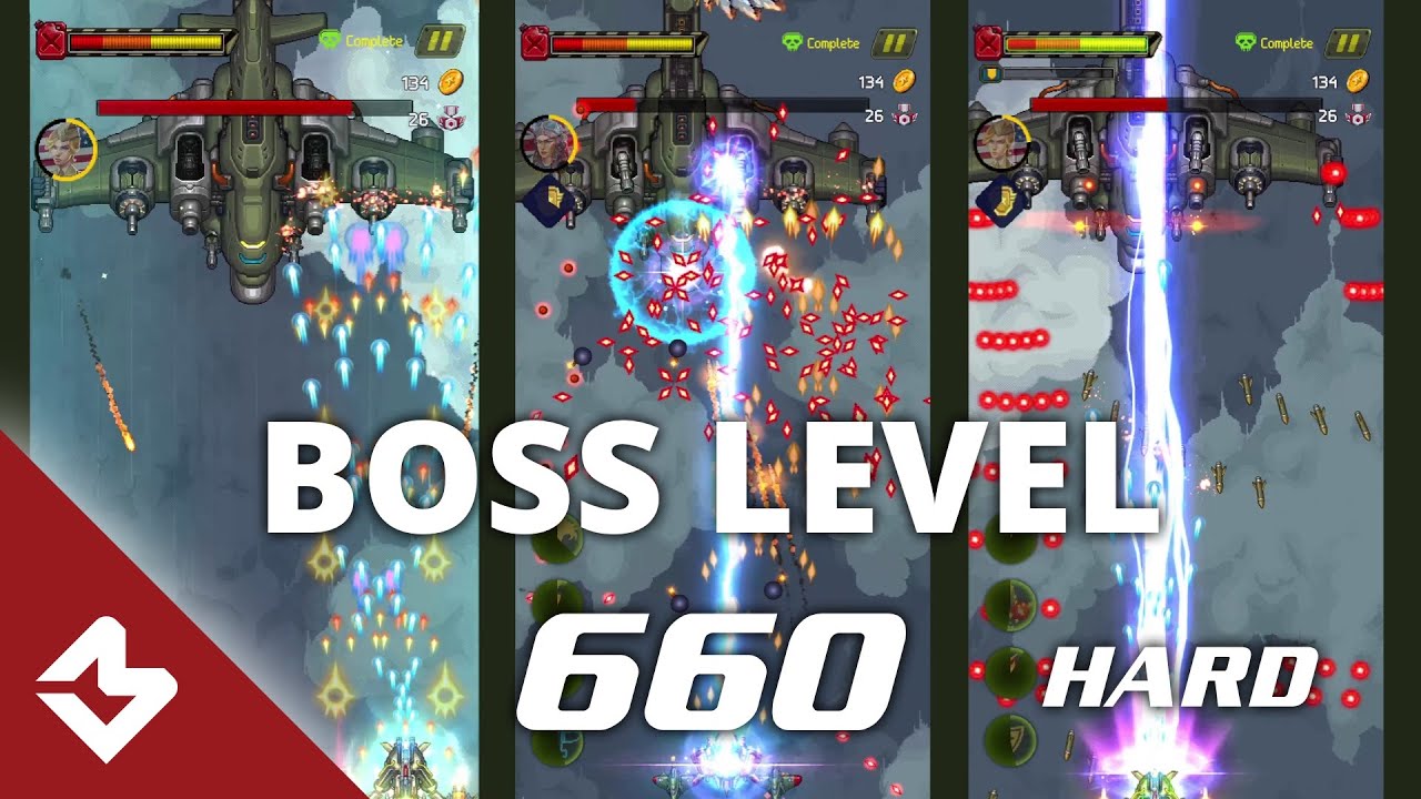 Boss Level 660 - Platon - 1945 Air Force Game