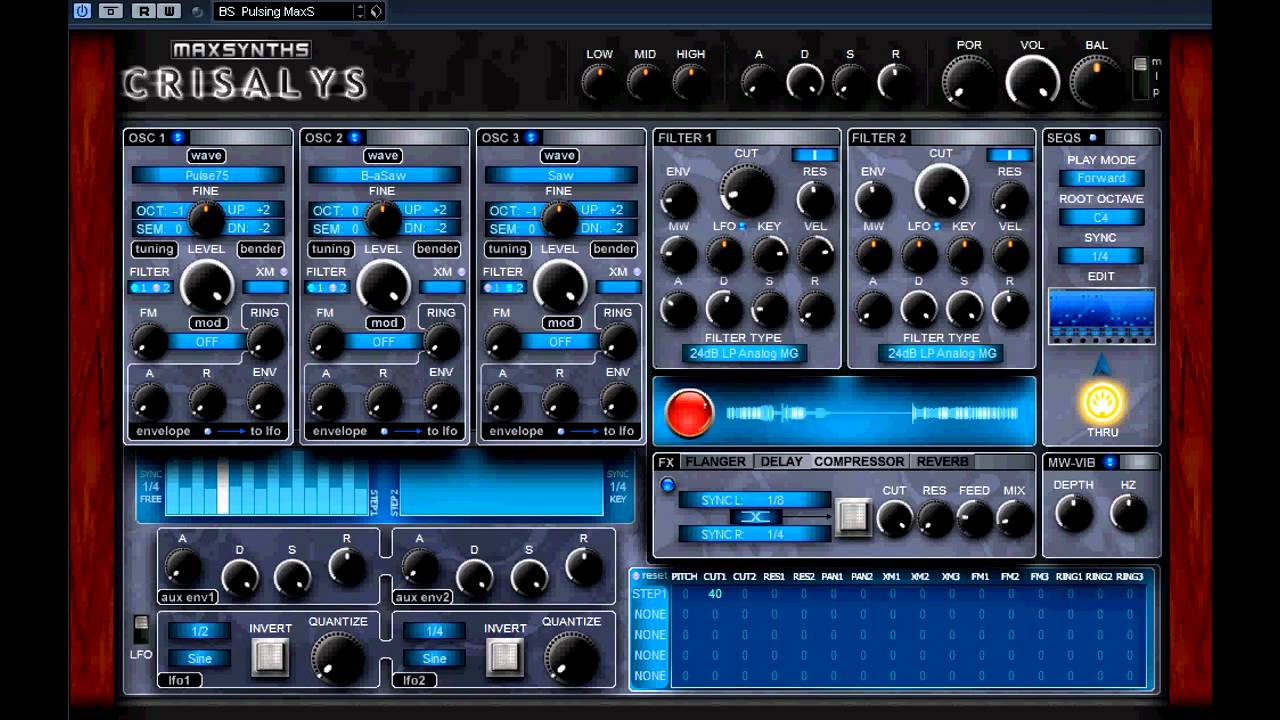 Free VST - Crisalys Synth - vstplanet.com