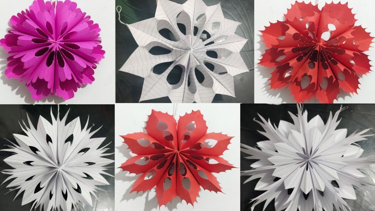 4 Christmas Decoration Craft Wall Hanging Craft Ideas | Christmas Craft Idea For Home Decoration 🤍