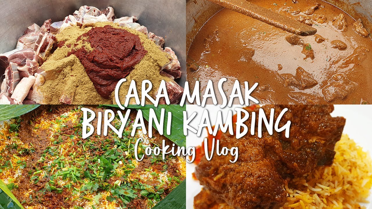 Belajar Masak Biryani Kambing Dengan Big Boss | Biryani Tanpa Tumis