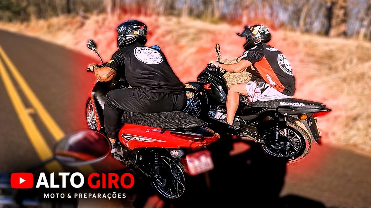 POP 110i vs BIS 125 QUAL A MAIS FORTE! TOP SPEED POP 110 ORIGINAL 0 KM