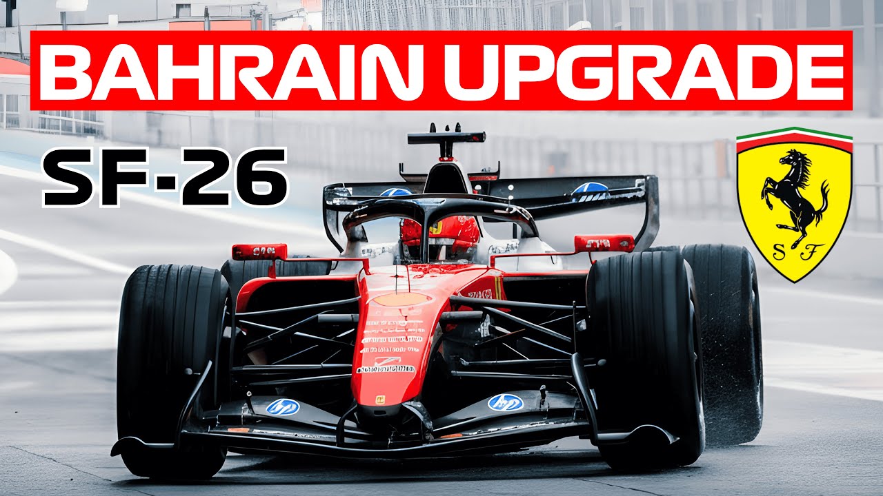 Ferrari SF-26’s First Major Upgrade for the 2026 Season!