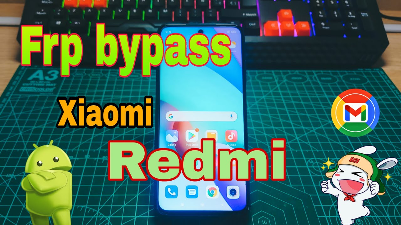 Eliminar Cuenta de Google Xiaomi Redmi Note 11 Pro   Android 12  FRP XIAOMI REDMI EMUI 13