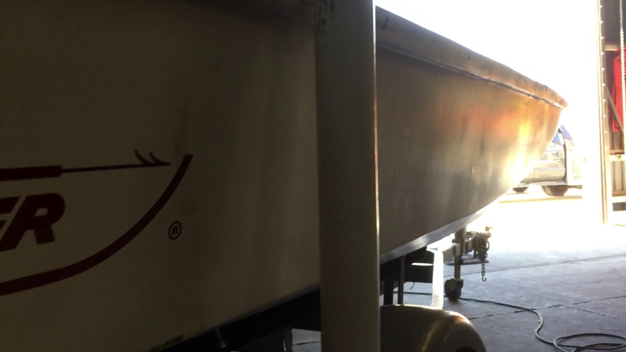 Boston whaler rebuild water logged foam