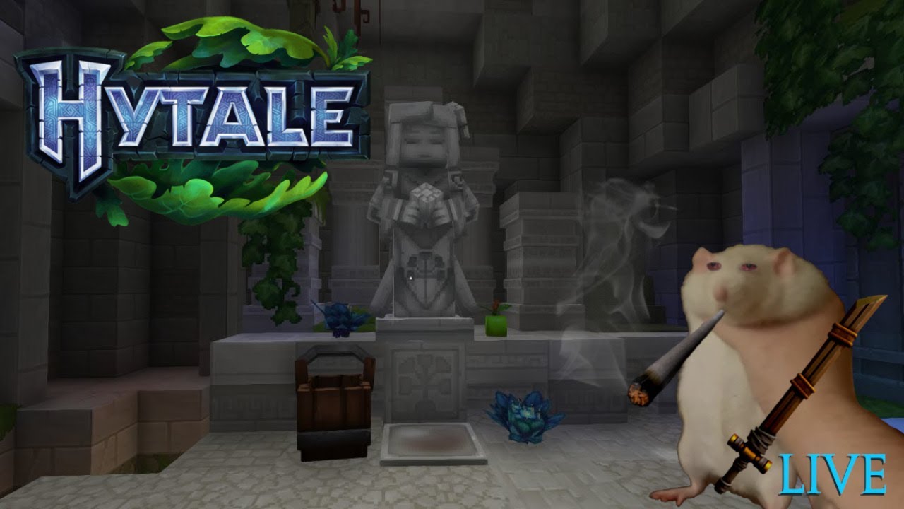 🔴 01/23/26 - BUILDIN UP!! AND GETTIN A BIT HY(-tale)!! :D (HYTALE SOLO LIVE!!) 🔴
